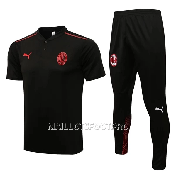 AC Milan Polo d'Entraînement Homme 22-23 Noire