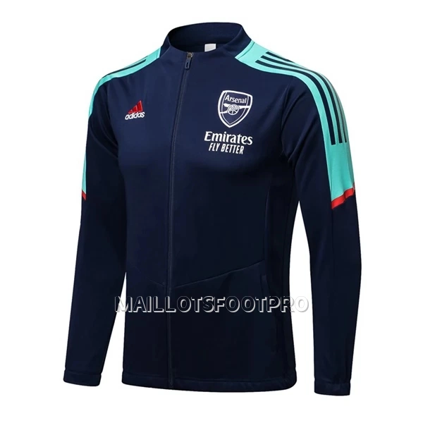 Arsenal Champions League Ensemble Vestes d'Entraînement Homme 22-23 Bleue