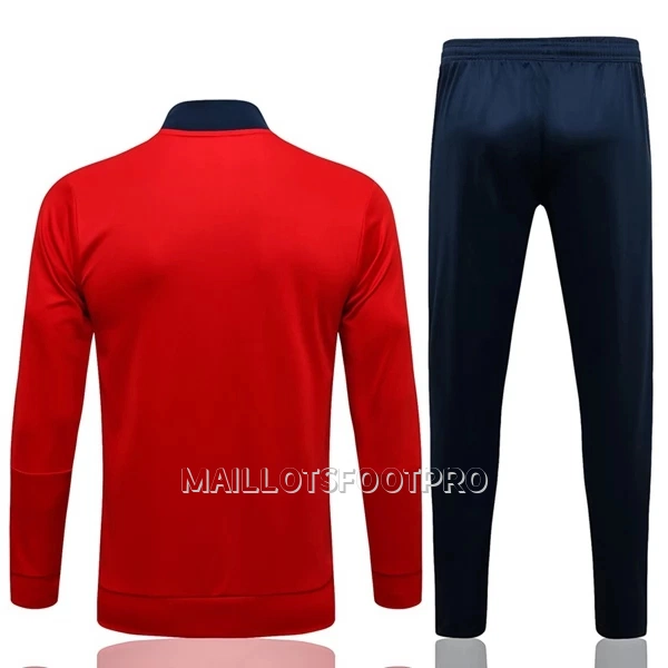 Arsenal Ensemble Vestes d'Entraînement Homme 22-23 Bleu Rouge