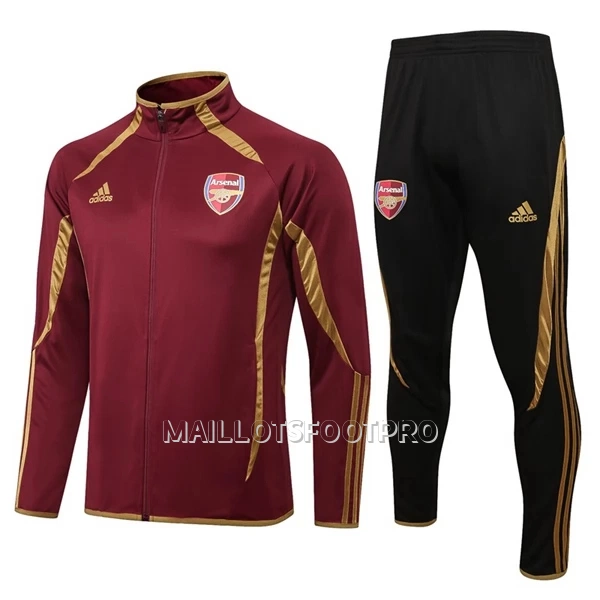 Arsenal Ensemble Vestes d'Entraînement Homme 22-23 Rouge