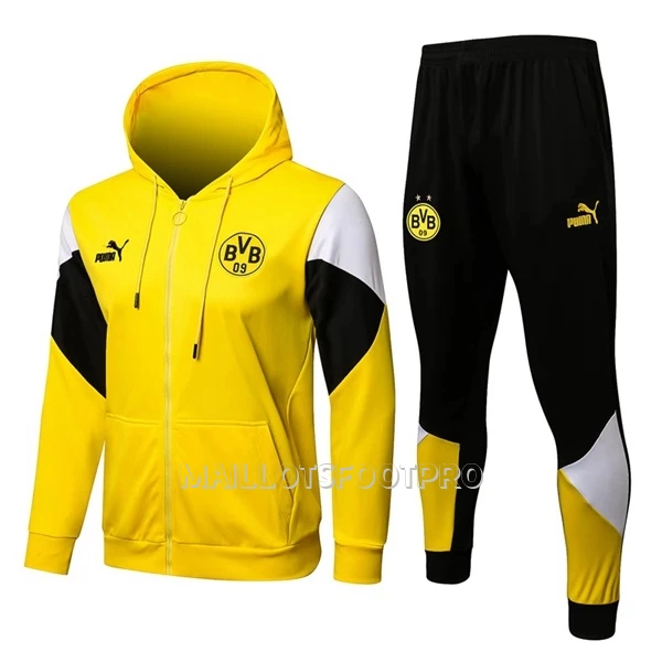 BVB Borussia Dortmund Veste à Capuche Homme 22-23 Jaune