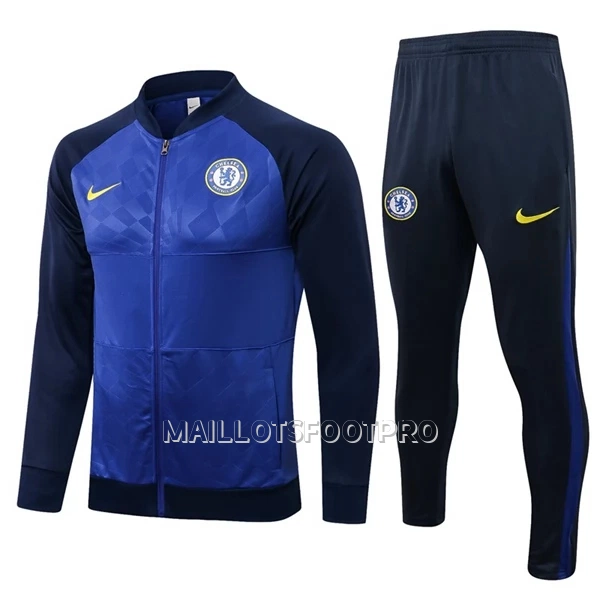 Chelsea Ensemble Vestes d'Entraînement Homme 22-23 Bleue