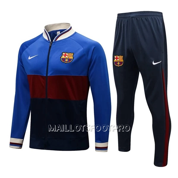 FC Barcelone Ensemble Vestes d'Entraînement Homme 22-23 Blanche