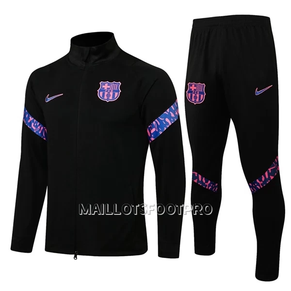 FC Barcelone Ensemble Vestes d'Entraînement Homme 22-23 Noire