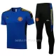 Manchester United Champions League Maillot d'Entraînement Homme 22-23 Bleue