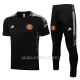 Manchester United Champions League Maillot d'Entraînement Homme 22-23 Noir Blanc