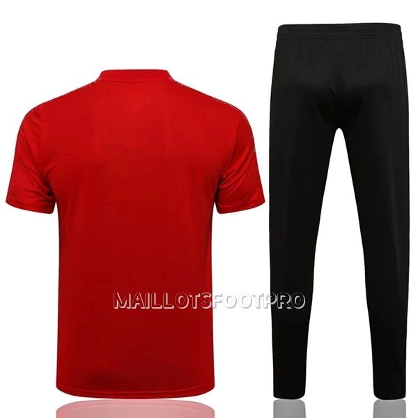 Manchester United Champions League Maillot d'Entraînement Homme 22-23 Rouge Blanc