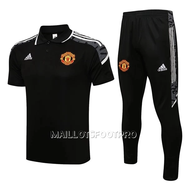 Manchester United Ensemble Sweat d'Entraînement Homme 22-23