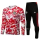 Manchester United Ensemble Sweat d'Entraînement Homme 22-23 Blanche