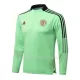 Manchester United Ensemble Sweat d'Entraînement Homme Quart-Zip 22-23 Verte