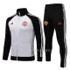 Manchester United Ensemble Vestes d'Entraînement Homme 22-23 Blanche Noire