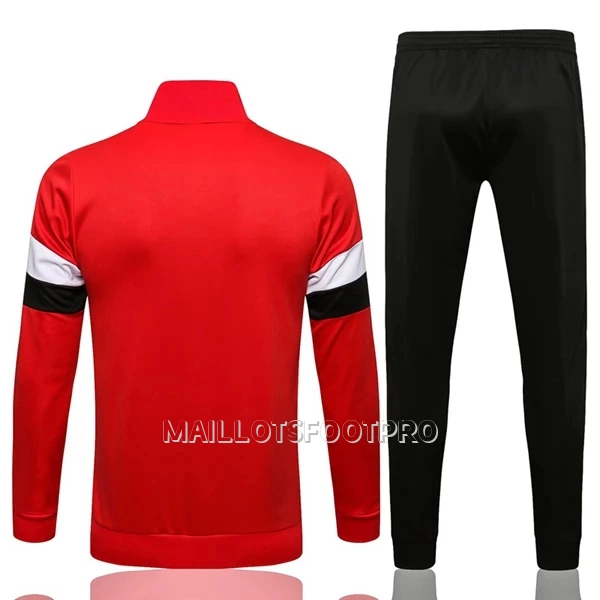 Manchester United Ensemble Vestes d'Entraînement Homme 22-23 Rouge Blanc