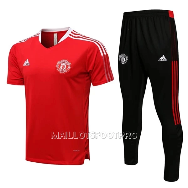 Manchester United Maillot d'Entraînement Homme 22-23 Rouge