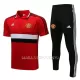 Manchester United Polo d'Entraînement Homme 22-23 Rouge Noir Blanc