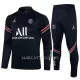 Paris Saint-Germain Ensemble Sweat d'Entraînement Enfant Quart-Zip 22-23 Bleue