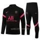 Paris Saint-Germain Ensemble Sweat d'Entraînement Enfant Quart-Zip 22-23 Noire