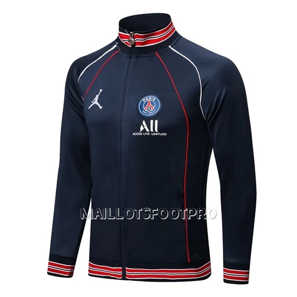 Paris Saint-Germain Ensemble Vestes d'Entraînement Homme 22-23 Bleu Rouge