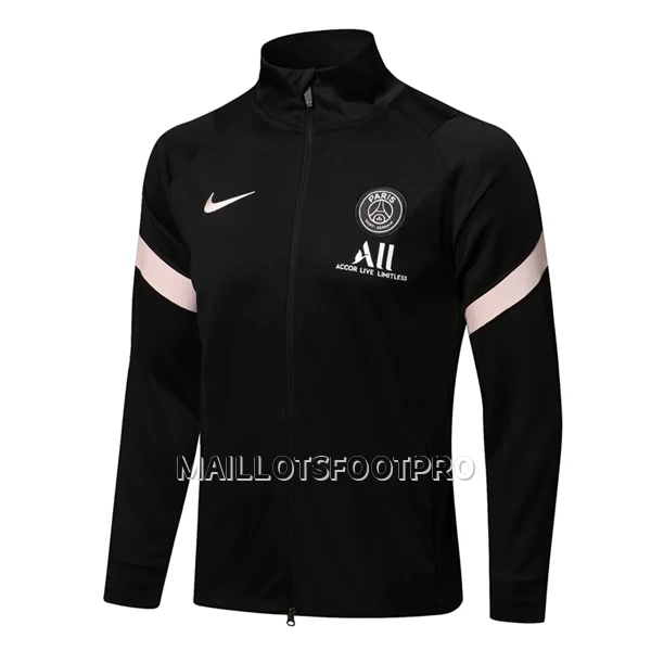 Paris Saint-Germain Ensemble Vestes d'Entraînement Homme 22-23 Noir Blanc