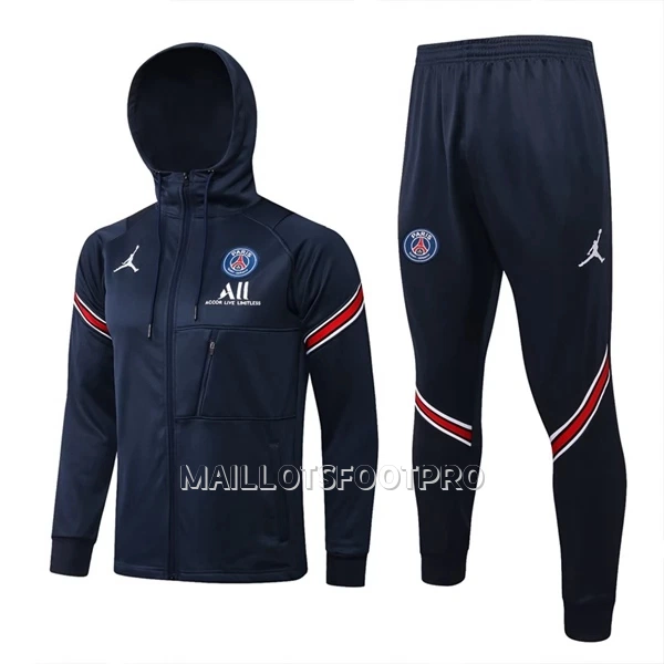 Paris Saint-Germain Veste à Capuche Homme 22-23 Bleue