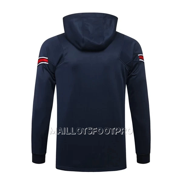 Paris Saint-Germain Veste à Capuche Homme 22-23 Bleue