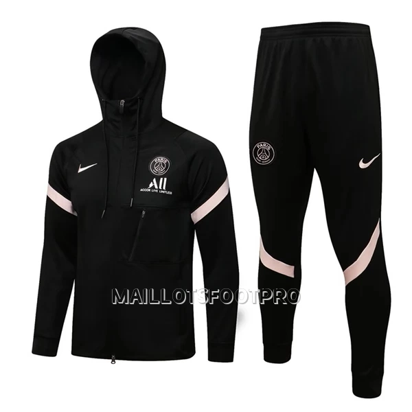 Paris Saint-Germain Veste à Capuche Homme 22-23 Rose Noir