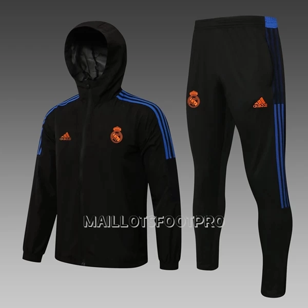 Real Madrid Ensemble d'Entraînement Windrunner Homme 22-23 Noire