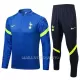 Tottenham Hotspur Ensemble Sweat d'Entraînement Homme Quart-Zip 22-23 Bleue