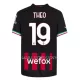 Maillot AC Milan Theo 19 Homme Domicile 2022-23