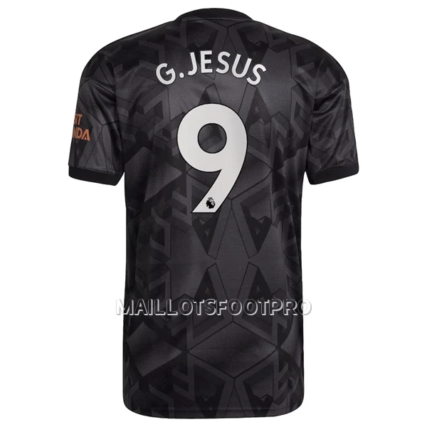 Maillot Arsenal G.Jesus 9 Homme Extérieur 2022-23