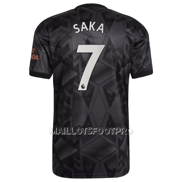 Maillot Arsenal Saka 7 Homme Extérieur 2022-23