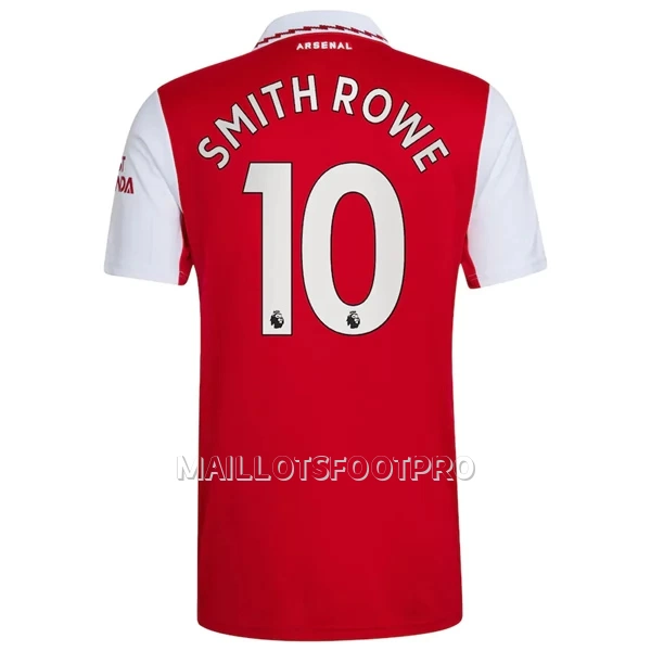 Maillot Arsenal Smith Rowe 10 Homme Domicile 2022-23