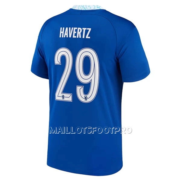 Maillot Chelsea Havertz 29 Homme Domicile 2022-23