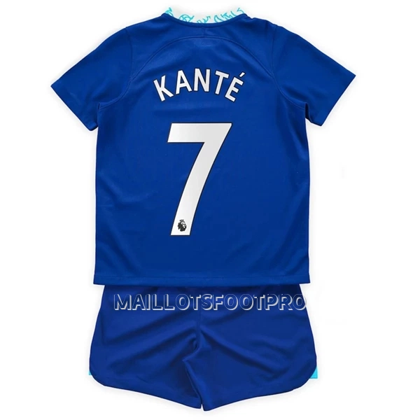 Maillot Chelsea Kante 7 Enfant Domicile 2022-23