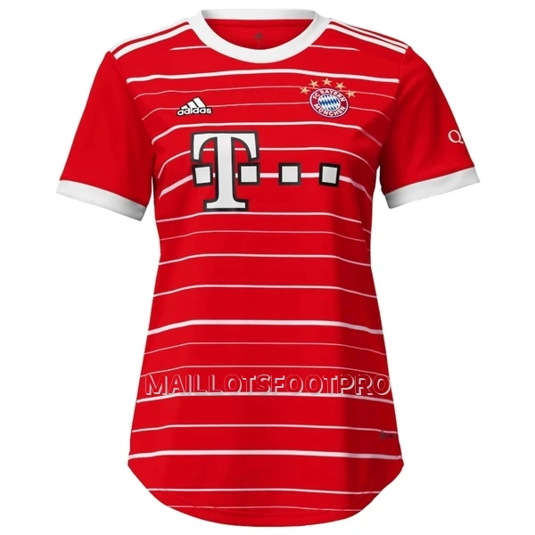 Maillot FC Bayern Munich Femme Domicile 2022-23