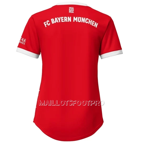 Maillot FC Bayern Munich Femme Domicile 2022-23