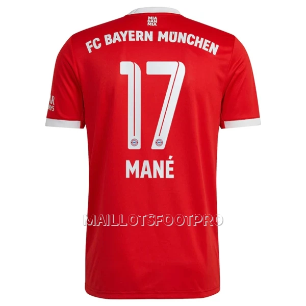 Maillot FC Bayern Munich Mane 17 Homme Domicile 2022-23