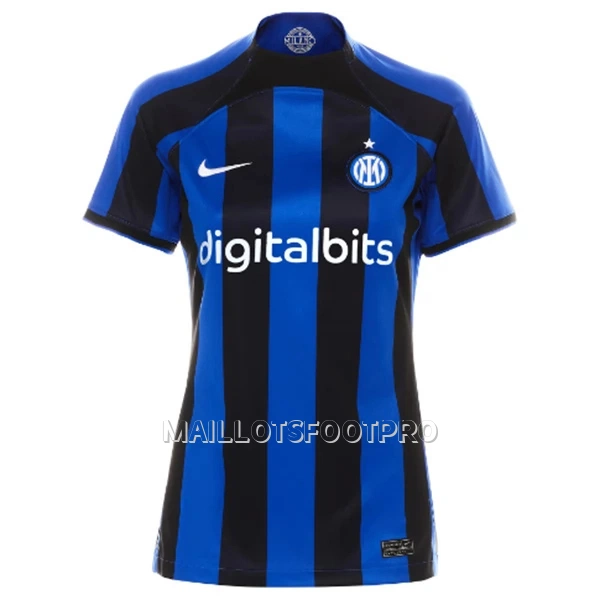 Maillot Inter Milan Femme Domicile 2022-23