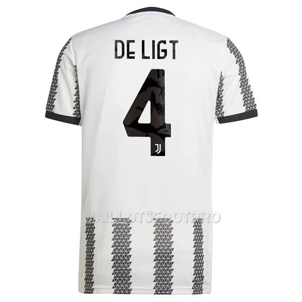 Maillot Juventus De Ligt 4 Homme Domicile 2022-23