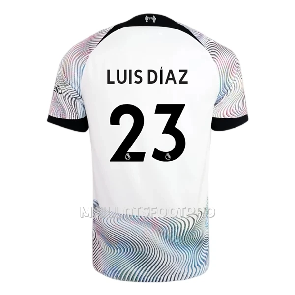 Maillot Liverpool Luis Diaz 23 Homme Extérieur 2022-23