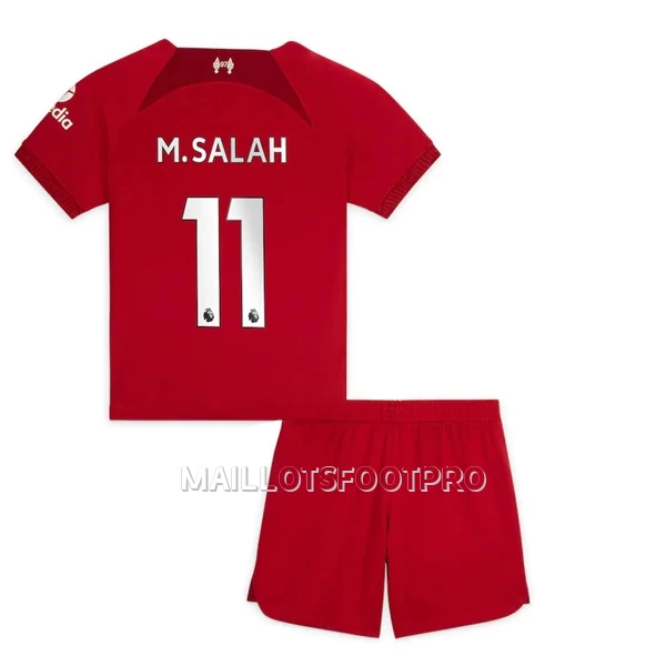 Maillot Liverpool M.Salah 11 Enfant Domicile 2022-23