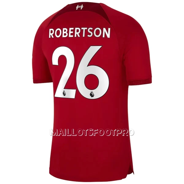 Maillot Liverpool Robertson 26 Homme Domicile 2022-23