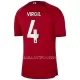 Maillot Liverpool Virgil 4 Homme Domicile 2022-23