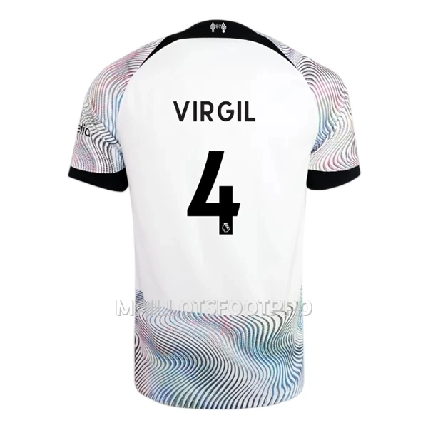 Maillot Liverpool Virgil 4 Homme Extérieur 2022-23