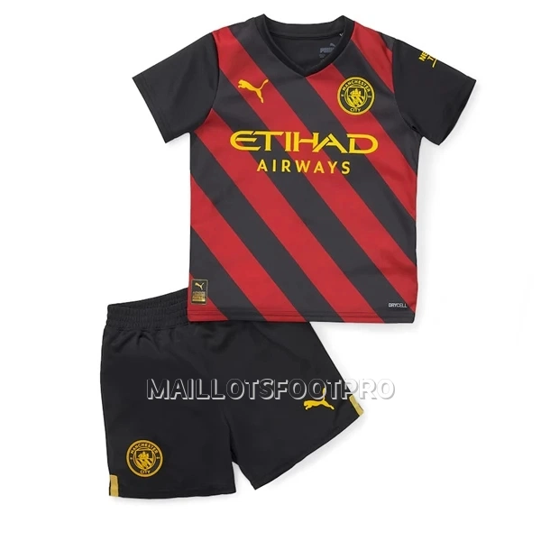 Maillot Manchester City Enfant Extérieur 2022-23