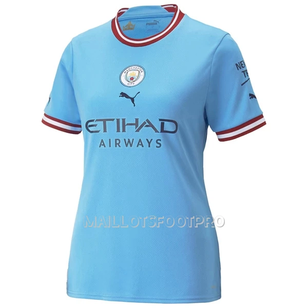 Maillot Manchester City Femme Domicile 2022-23