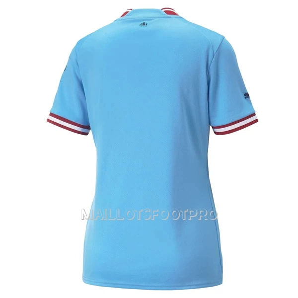 Maillot Manchester City Femme Domicile 2022-23