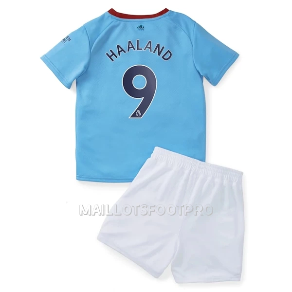 Maillot Manchester City Haaland 9 Enfant Domicile 2022-23