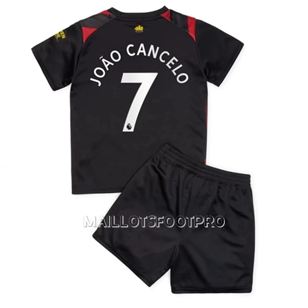 Maillot Manchester City Joao Cancelo 7 Enfant Extérieur 2022-23