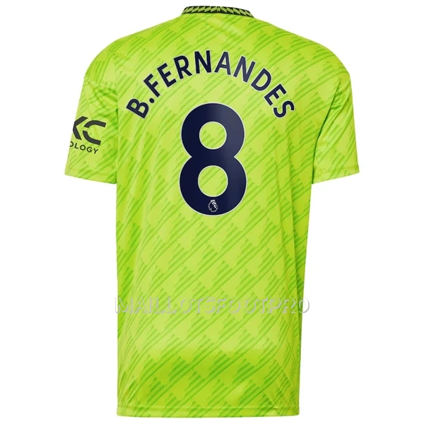 Maillot Manchester United Bruno Fernandes 8 Homme Third 2022-23