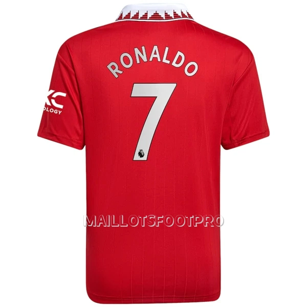 Maillot Manchester United Ronaldo 7 Homme Domicile 2022-23